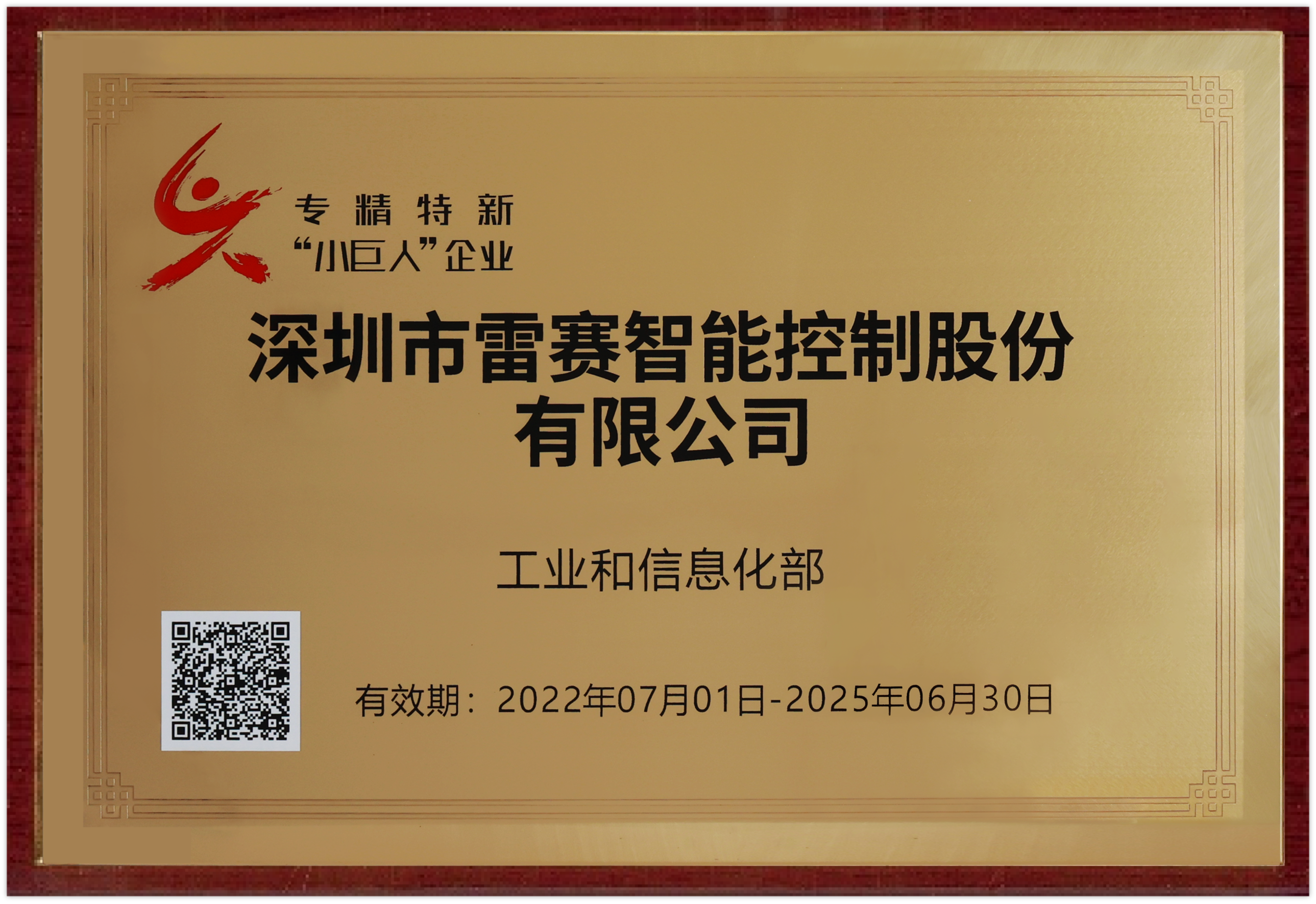 国家级专精特新“小巨人”企业